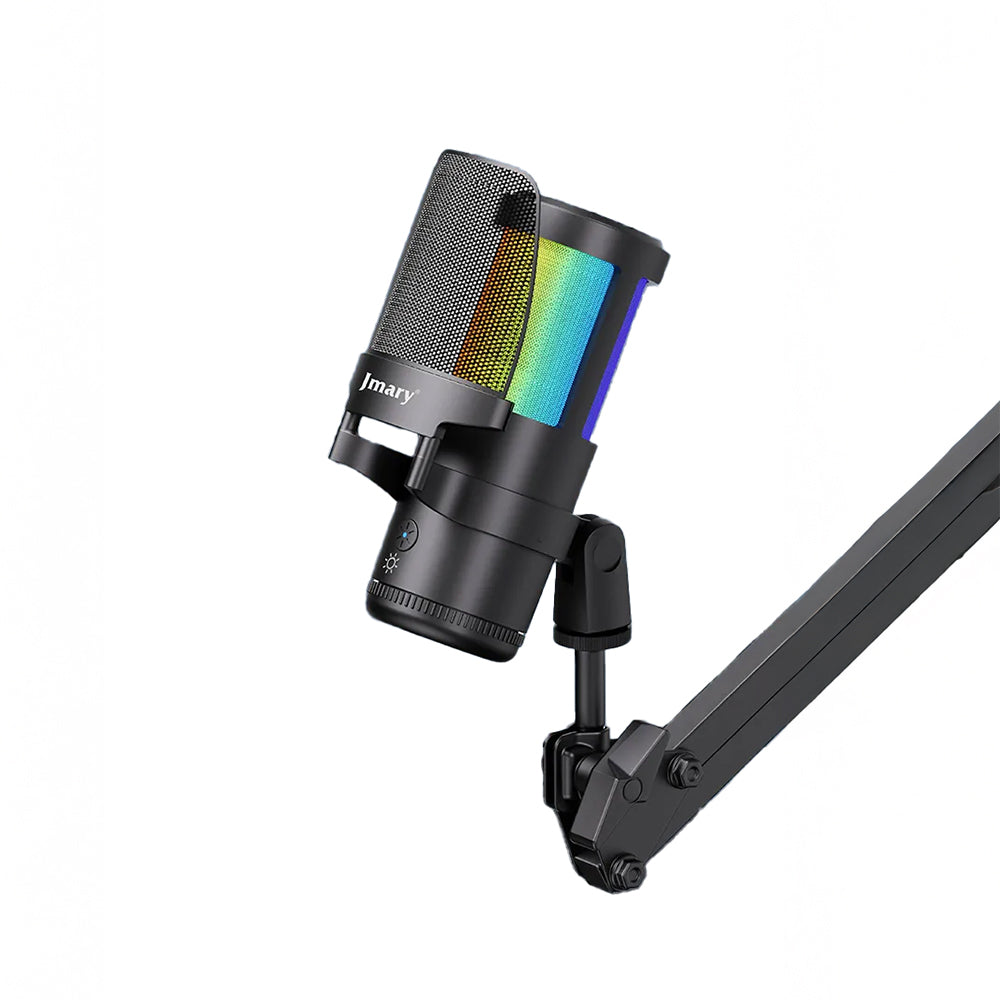 Jmary MC-PW13 Ayrılabilen Pop Filtreli Gürültü Önleyici 360° Dönebilen Tak Çalıştır USB Mikrofon Jmary MC-PW13 Ayrılabilen Pop Filtreli Gürültü Önleyici 360° Dönebilen Tak Çalıştır USB Mikrofon